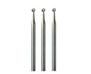 GRAVIACE FRÉZA GULIČKA 2,4mm 107 DREMEL 3 kusy