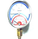 Termomanometer 2,5 b 120C 80mm 1/2