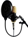 STUDIO POP FILTER FILTER MIKROFÓNU KRYT PS-1