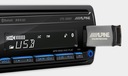 Autorádio Alpine UTE-200BT 1 DIN FM AM USB AUX BLUETOOTH MULTICOLOR
