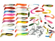 RIPPER TWISTER LURE SET, hlava 56 prvkov RIPPER TWISTER LURE SET, hlava 56 prvkov