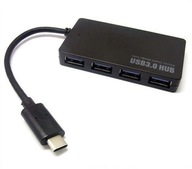 USB 3.1 HUB USB-C typu C na 4 x USB 3.0 porty