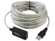 Predlžovací kábel USB 2.0 aktívny 10 m predlžovací Predlžovací kábel USB 2.0 aktívny 10 m predlžovací