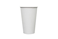 Biely papierový pohár 400ml čaj káva 50ks 90mm Biely papierový pohár 400ml čaj káva 50ks 90mm