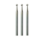 GRAVIACE FRÉZA GULIČKA 2,4mm 107 DREMEL 3 kusy GRAVIACE FRÉZA GULIČKA 2,4mm 107 DREMEL 3 kusy
