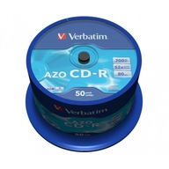 VERBATIM CD-R 700MB 80min torta 50ks AZO Crystal!! VERBATIM CD-R 700MB 80min torta 50ks AZO Crystal!!