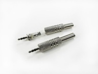 2,5 mm stereo kovový konektor micro jack 2,5 mm stereo kovový konektor micro jack