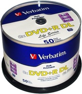 DVD+R DL DOSLOVNE VYTLAČITEĽNÉ 8,5GB Torta 50ks DVD+R DL DOSLOVNE VYTLAČITEĽNÉ 8,5GB Torta 50ks