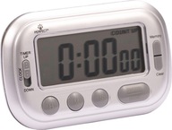 MINÚTKA S PAMÄŤOVÝMI STOPKAMI ČASOVAČ 24h LCD FV STRIEBORNÝ MINÚTKA S PAMÄŤOVÝMI STOPKAMI ČASOVAČ 24h LCD FV STRIEBORNÝ