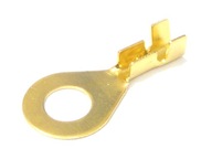 Krúžkový konektor 6,2 mm 2,5 mm2 mosadz, 100 kusov Krúžkový konektor 6,2 mm 2,5 mm2 mosadz, 100 kusov