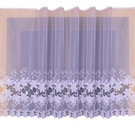 záves do obývačky, moderný žakár, 500x160, ľalie záves do obývačky, moderný žakár, 500x160, ľalie