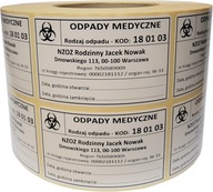 nálepky kontaminovaný nebezpečný zdravotnícky odpad fw nálepky kontaminovaný nebezpečný zdravotnícky odpad fw