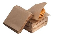 KRAFT obálky z kriedového papiera BURGER 16cm 250x KRAFT obálky z kriedového papiera BURGER 16cm 250x