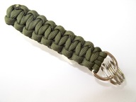 GREEN HYDRA Paracord Survival Kľúčenka 1,4m