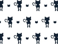 KITTY - maliarska šablóna mačky pre deti 70x100cm