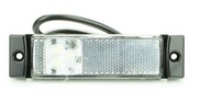 LED obrysová lampa 12/24V biela LD 127