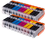 20 XXL atramentov pre CANON Pixma IP7250 MG5650 MG5550 20 XXL atramentov pre CANON Pixma IP7250 MG5650 MG5550