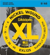 D'Addario EXL125 elektrické struny 9-46 D'Addario EXL125 elektrické struny 9-46