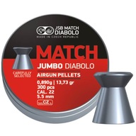 Diabolo JSB JUMBO MATCH pelety 5,50 mm PLOCHÉ