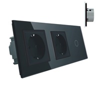 LIVOLO SPÍNAČ PRE JEDNODUCHÁ ZÁSUVKA 2 x 230V C LIVOLO SPÍNAČ PRE JEDNODUCHÁ ZÁSUVKA 2 x 230V C