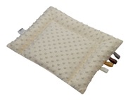 Vankúš do kočíka, postieľky MINKY 30x40 OLKA krém Vankúš do kočíka, postieľky MINKY 30x40 OLKA krém