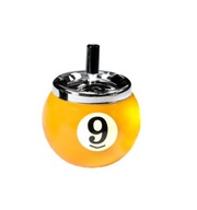 BILLIARD POPELNÍK 9 GUĽOVÝ ŽLTÝ SKVELÝ DARČEK BILLIARD POPELNÍK 9 GUĽOVÝ ŽLTÝ SKVELÝ DARČEK