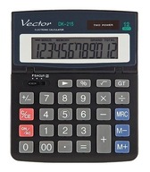 VEKTOROVÁ KANCELÁRSKA KALKULAČKA DK-215 12-CIFERNÁ VEKTOROVÁ KANCELÁRSKA KALKULAČKA DK-215 12-CIFERNÁ