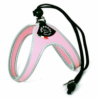 POSTROJ PRE PSA 38-48cm Jazvečík špic TRE PONTI ružový S REFLEXMI POSTROJ PRE PSA 38-48cm Jazvečík špic TRE PONTI ružový S REFLEXMI