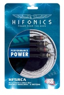 Signálny kábel HiFonics HF5RCA RCA, dĺžka 5 m