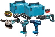 MAKITA 18V COMBO SET 4 ks. NÁRADIE 4x5ah -24h! MAKITA 18V COMBO SET 4 ks. NÁRADIE 4x5ah -24h!