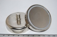 Neodymový magnet so závitom, rukoväť fi60-max.120 kg