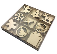 VIANOČNÁ SÚPRAVA 45ks 7,5cm Angel Snowflake Guble VIANOČNÁ SÚPRAVA 45ks 7,5cm Angel Snowflake Guble
