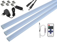 LED kuchynská linka pod skrinku, rovná, 3x20cm + DIAĽKOVÉ OVLÁDANIE LED kuchynská linka pod skrinku, rovná, 3x20cm + DIAĽKOVÉ OVLÁDANIE