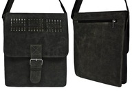 Taška cez rameno - Leather Messenger Bag - Must Have