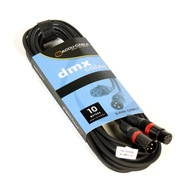 Digitálny DMX kábel pre XLR 3pin 10m svetlá