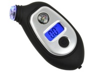 Merač tlaku v pneumatikách auta, digitálny LCD tlakomer, tlakomer GEKO