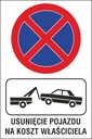 zákaz státia ZZP02 odvoz vozidla -20x30 cm