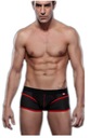 SEXY PÁNSKE DÝCHACIE BOXERKY, ČIERNA XL