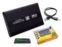 Kryt jednotky USB 3.0 SATA ALU 2,5' + puzdro + kábel