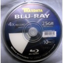 BD-R DL Blu-Ray Ritek 25GB tlačiteľné disky 10 ks