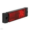 Reflexné červené LED obrysové svietidlo LD129