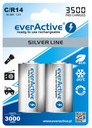 2x everActive R14/C Ni-MH 3500 mAh BATÉRIE