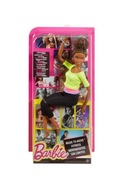 BARBIE VYROBENÁ NA POHYB MULAT FITNESS MATTEL DHL83