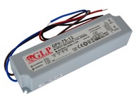 GLP VODEODOLNÝ NAPÁJACÍ ZDROJ LED IP67 GPV75 72W 12V GLP VODEODOLNÝ NAPÁJACÍ ZDROJ LED IP67 GPV75 72W 12V