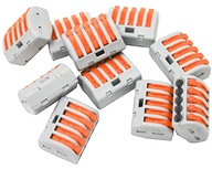 WAGO 222-415 RÝCHLOKONEKTOR 5x0,08-4 KONEKTOR 40KS WAGO 222-415 RÝCHLOKONEKTOR 5x0,08-4 KONEKTOR 40KS