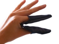 Tepelná ochranná prstová rukavica pre kulmu
