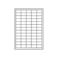 SAMOLEPIACI ŠTÍTOK A4 - 38x21,2mm A100