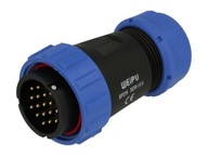 Konektor samec 17 pin 2,0 mm2 10A 500V IP68 Weipu Konektor samec 17 pin 2,0 mm2 10A 500V IP68 Weipu