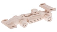 Drevené pretekárske autíčko FORMULA F1, EKO hračka
