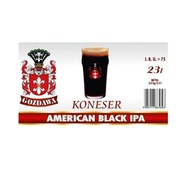 Brewkitové pivo KONESER AMERICAN BLACK IPA Gozdawa